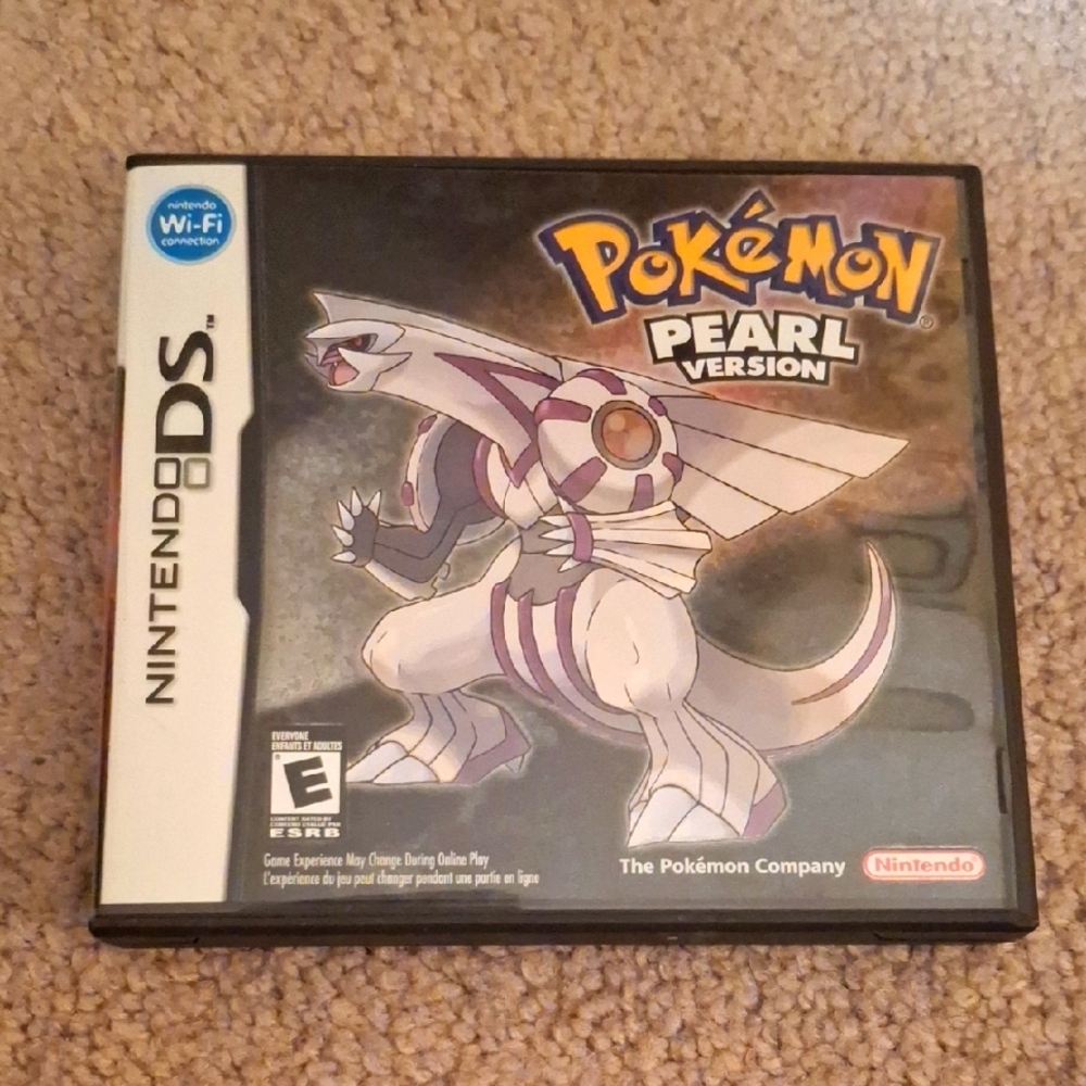 Pokémon Pearl Version Game Case
